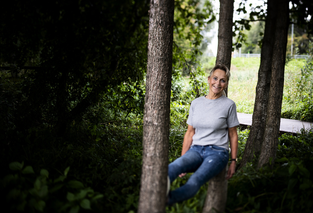 Ylva Landerholm har ett speciellt förhållande till träd.