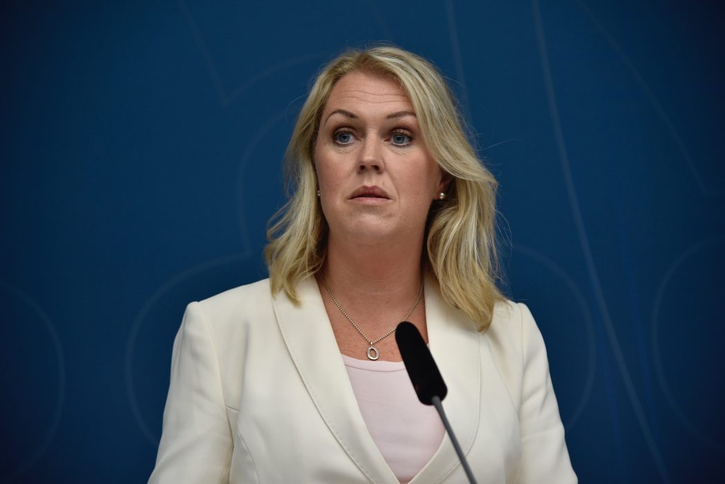 Socialminister Lena Hallengren (S).