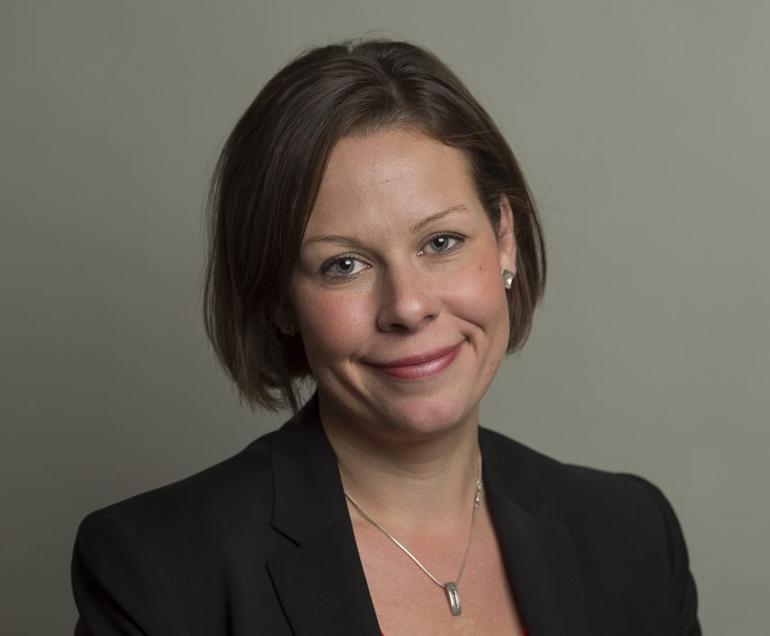 Maria Malmer Stenergard (M), ordförande i socialförsäkringsutskottet och talesperson i migrationsfrågor för M.