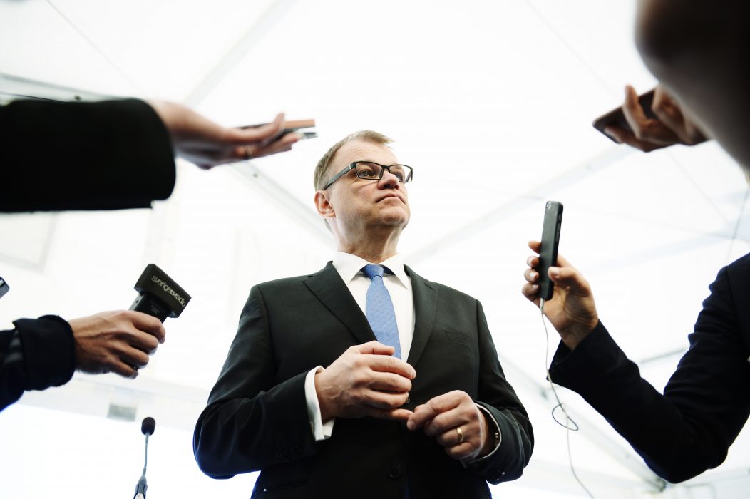 Finlands statsminister Juha Sipilä.