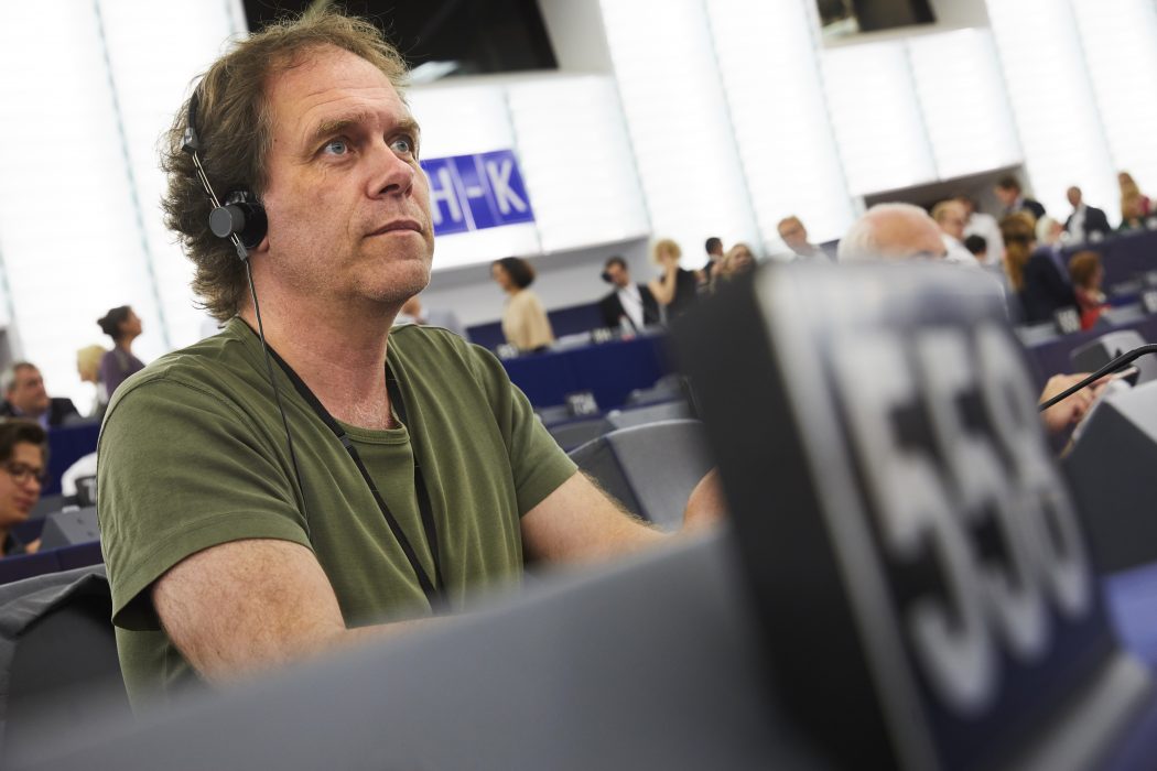 Pär Holmgren (MP) valdes in i EU-parlamentet i våras.