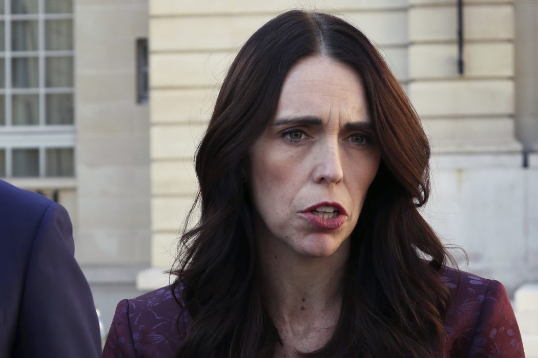 Nya Zeelands premiärminister Jacinda Ardern.