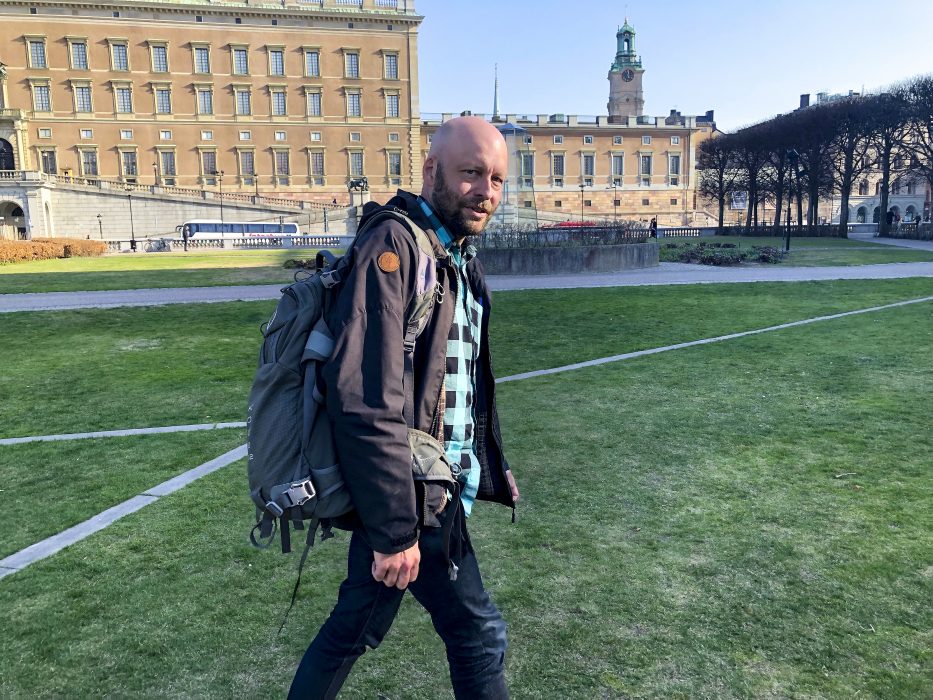 Mikael Malmaeus, forskare och klimataktivist.