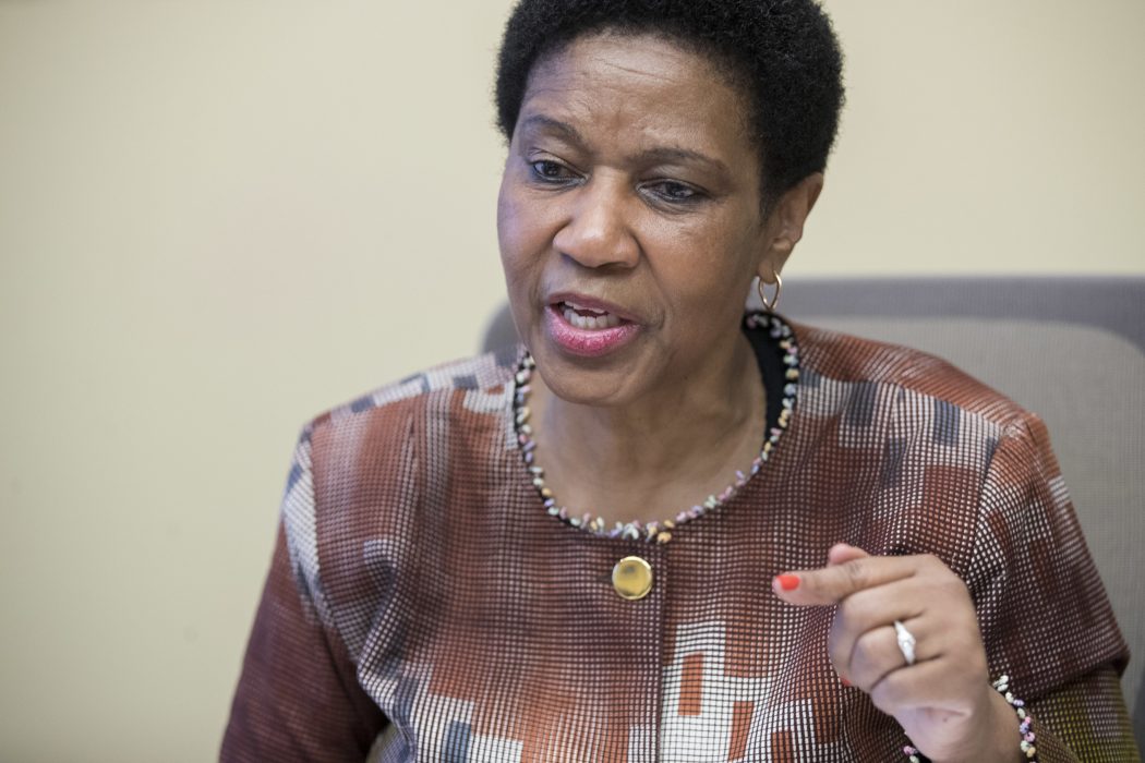 UN Womens verkställande direktör Phumzile Mlambo-Ngcuka.
