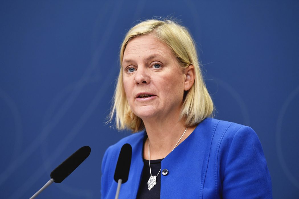 Finansminister Magdalena Andersson (S).