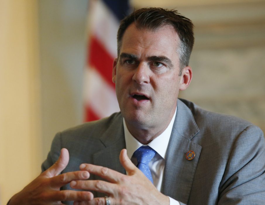 Oklahomas guvernör Kevin Stitt.