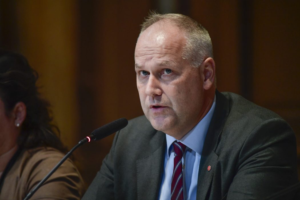 Vänsterpartiets ledare Jonas Sjöstedt.