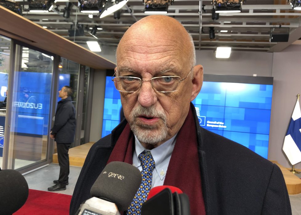 EU-minister Hans Dahlgren.