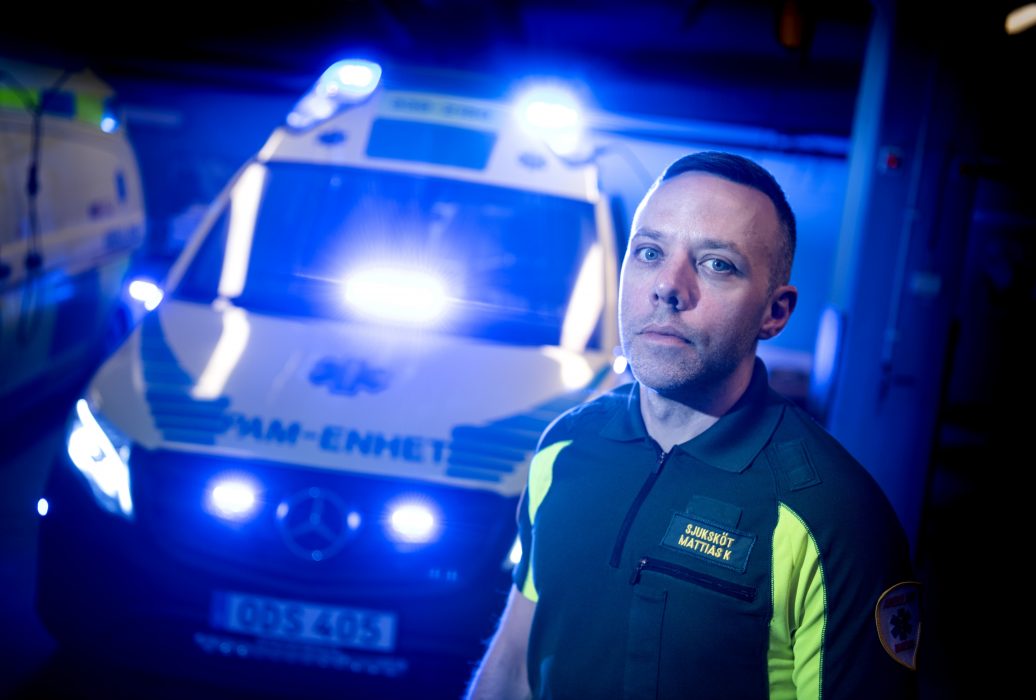 Uppdragen för psykiatriambulansen kan vara väldigt olika, berättar psykiatrisjuksköterskan Mattias Gustafsson Karlsson.