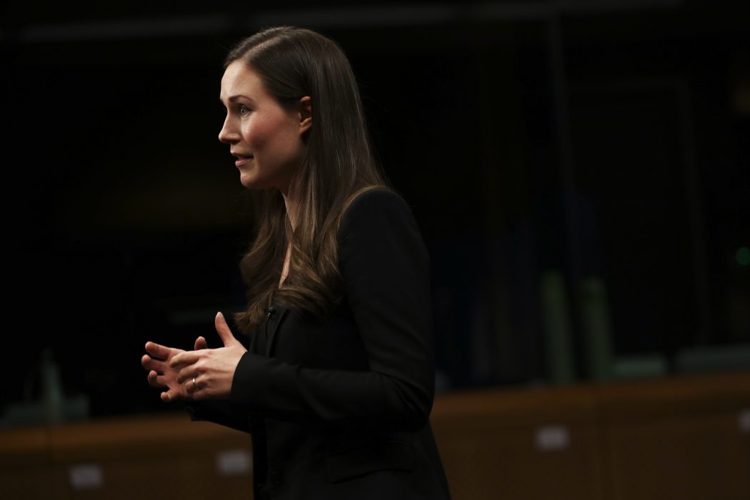 Finlands statsminister Sanna Marin.