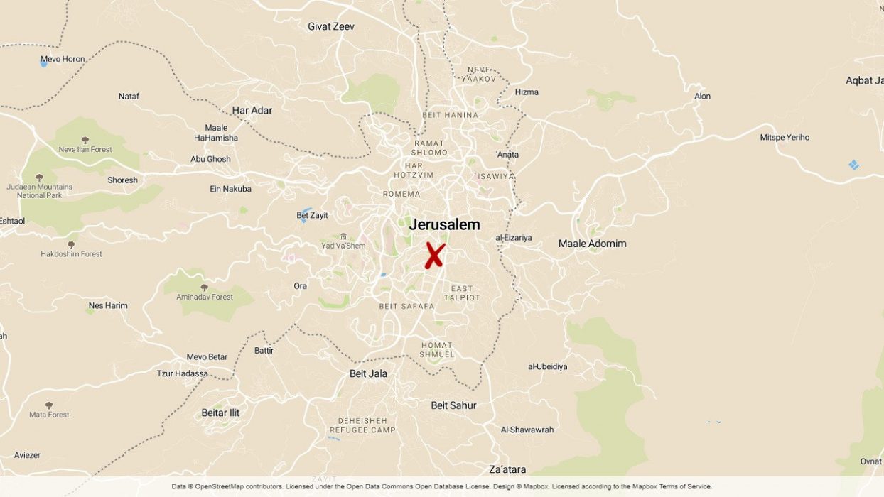 Bilattacken där 14 människor skadades inträffade i Jerusalem.