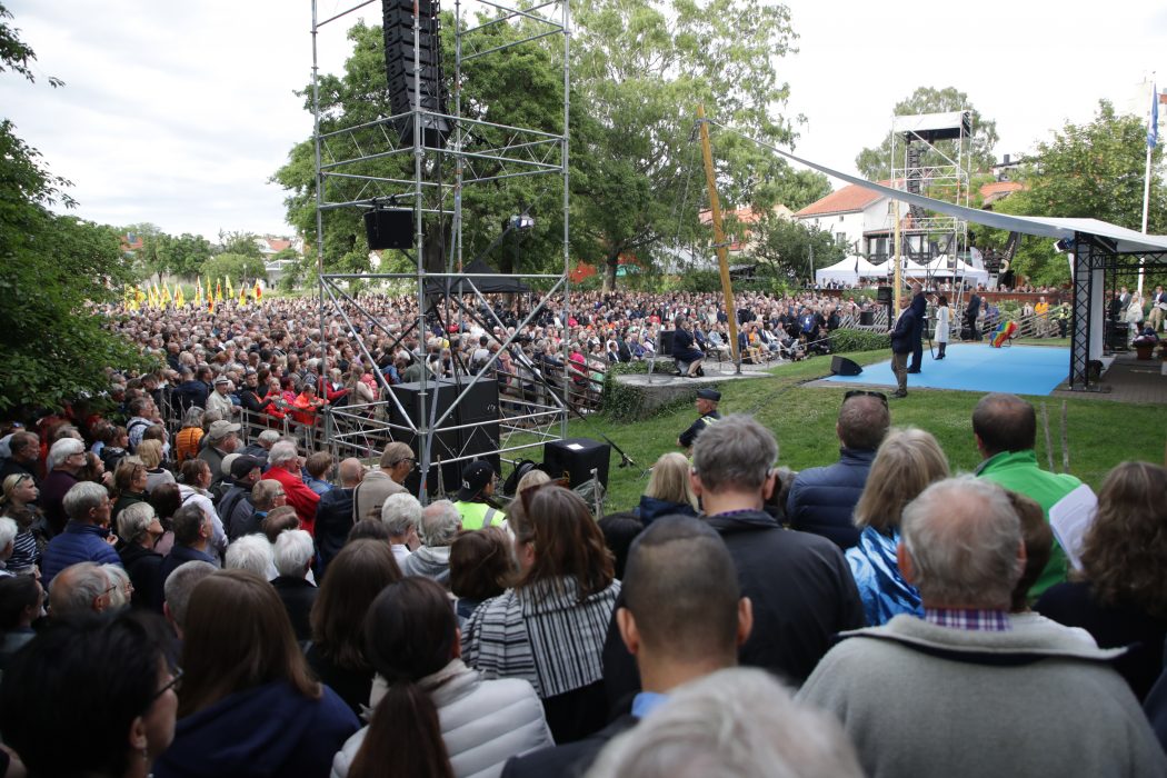 Det blir ingen politikervecka i Visby i år.