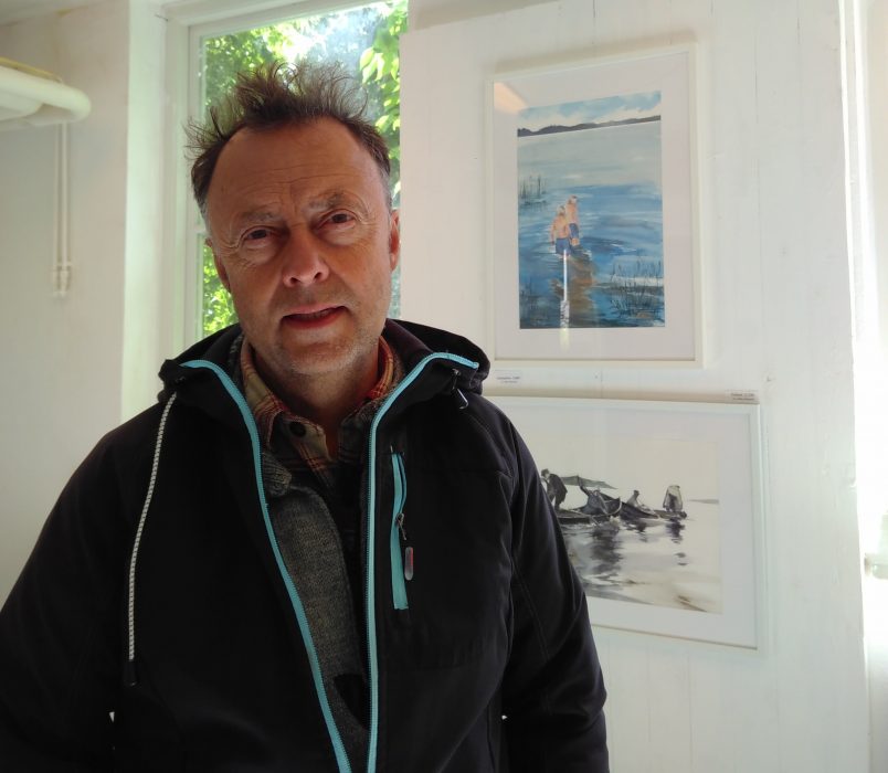 Lars Igeland har tagit initiativ till klimatrådslaget Grön rättvis nystart som äger rum på Färnebo folkhögskola i helgen, men det går också bra att delta på distans.