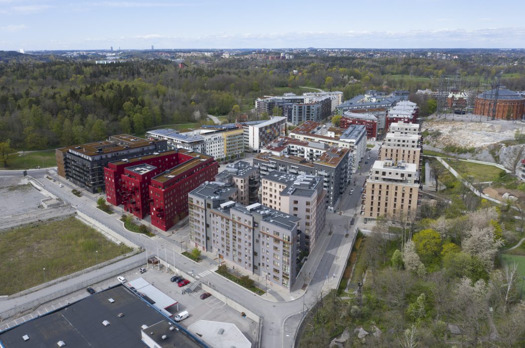 I Norra Djurgårdsstaden i Stockholm har man arbetat mycket med hållbarhet.