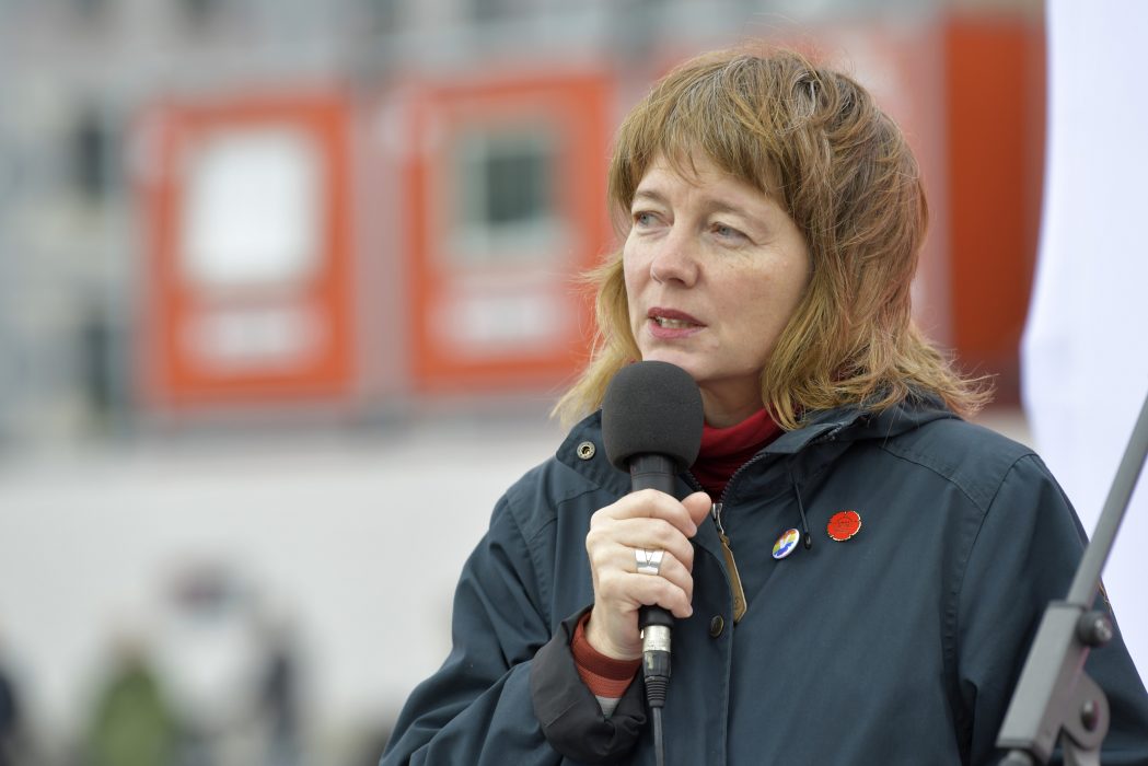 Vänsterpartiets Malin Björk.