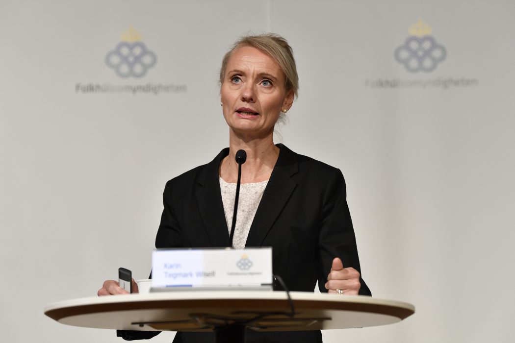 Karin Tegmark Wisell, avdelningschef vid Folkhälsomyndigheten.