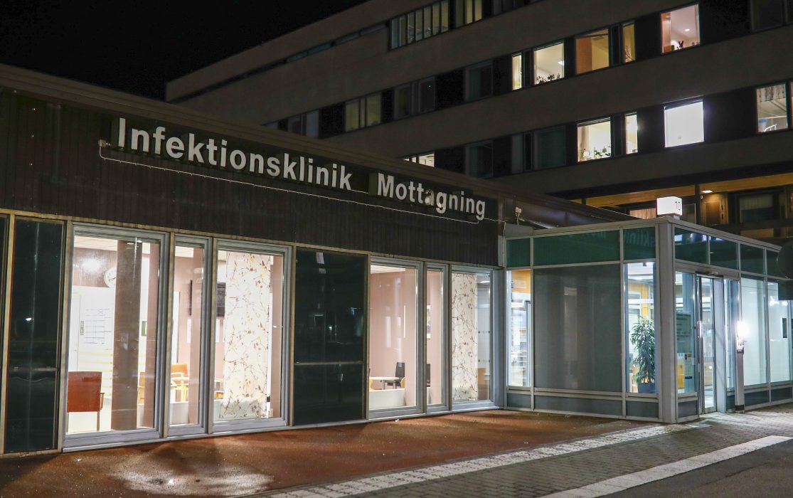 Sahlgrenska universitetssjukhusets infektionsklinik.