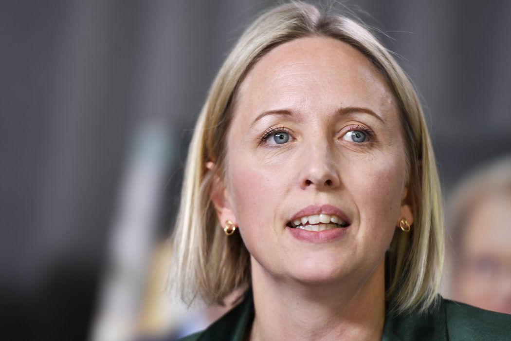 Jytte Guteland (S) är huvudansvarig för EU-parlamentets behandling av förslaget om en klimatlag.