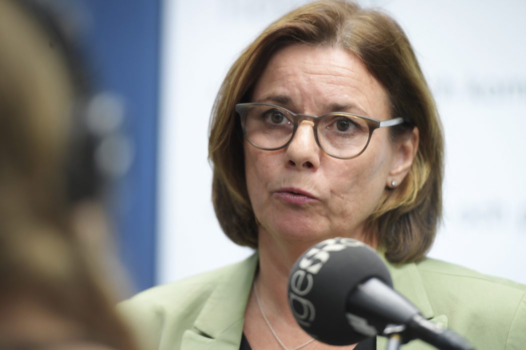 Miljöminister Isabella Lövin (MP) KU-anmäls.
