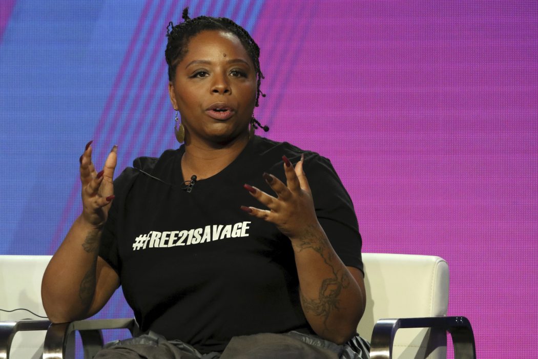 Patrisse Cullors, en av grundarna av Black Lives Matter.