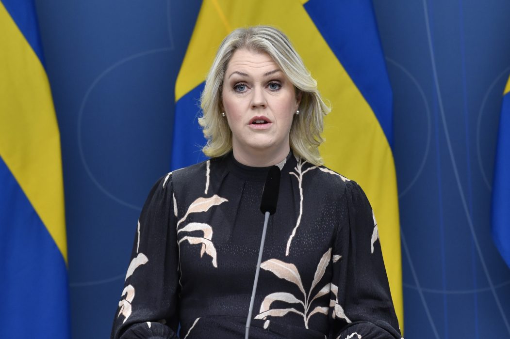 Socialminister Lena Hallengren.