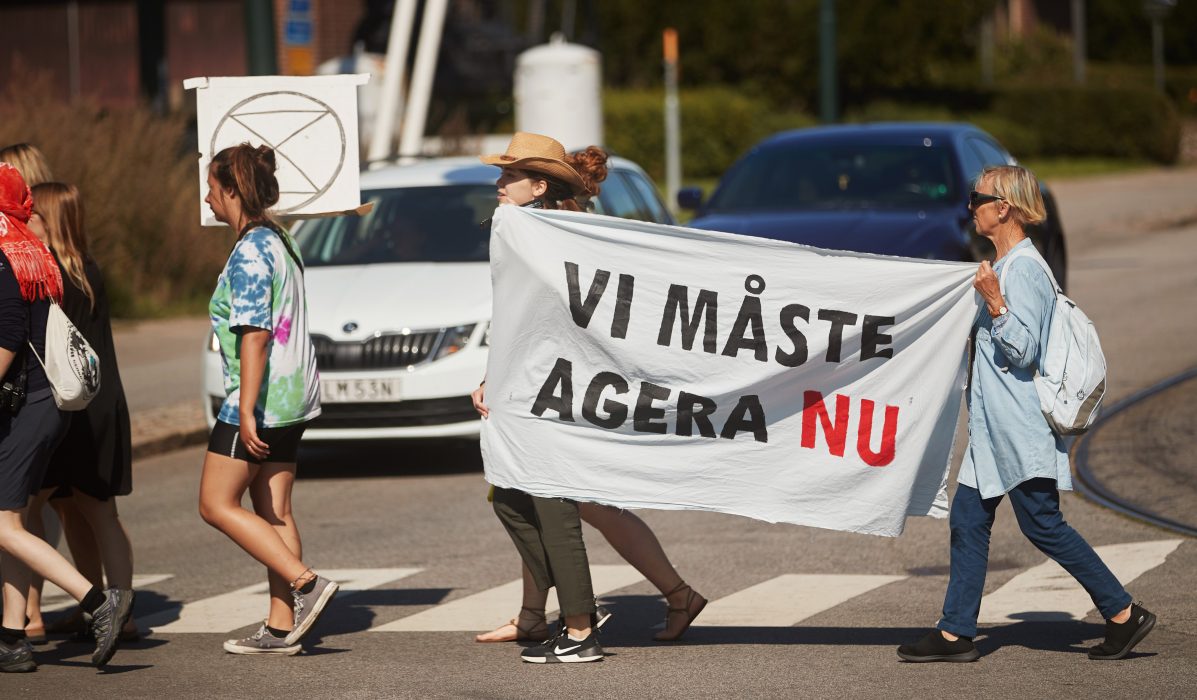Lokal klimataktivism diskuteras på ett webbinarium anordnat av Klimatriskdagen den 20 februari.