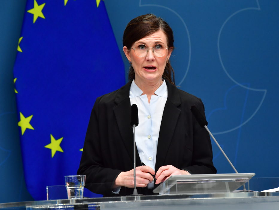 Jämställdhetsminister Märta Stenevi (MP).