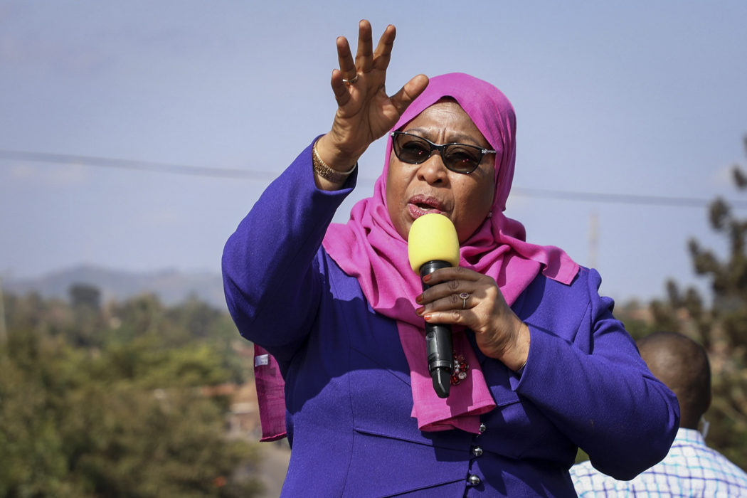 Samia Suluhu Hassan.