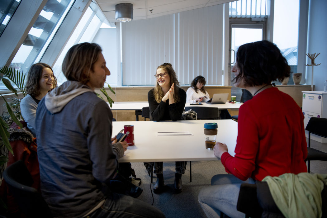 Ghost är en löst sammansatt studentgrupp som funnits i fyra till fem år.