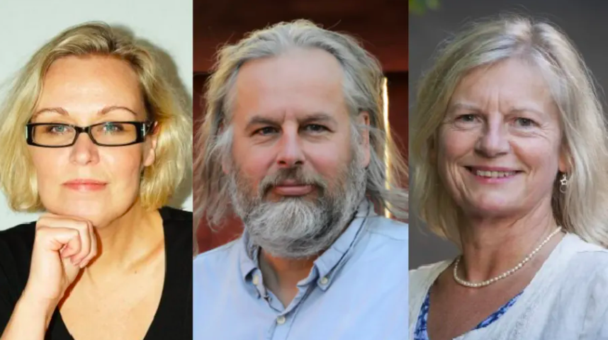 Anna-Klara Bratt, Lennart Fernström och Annika Hjelm.