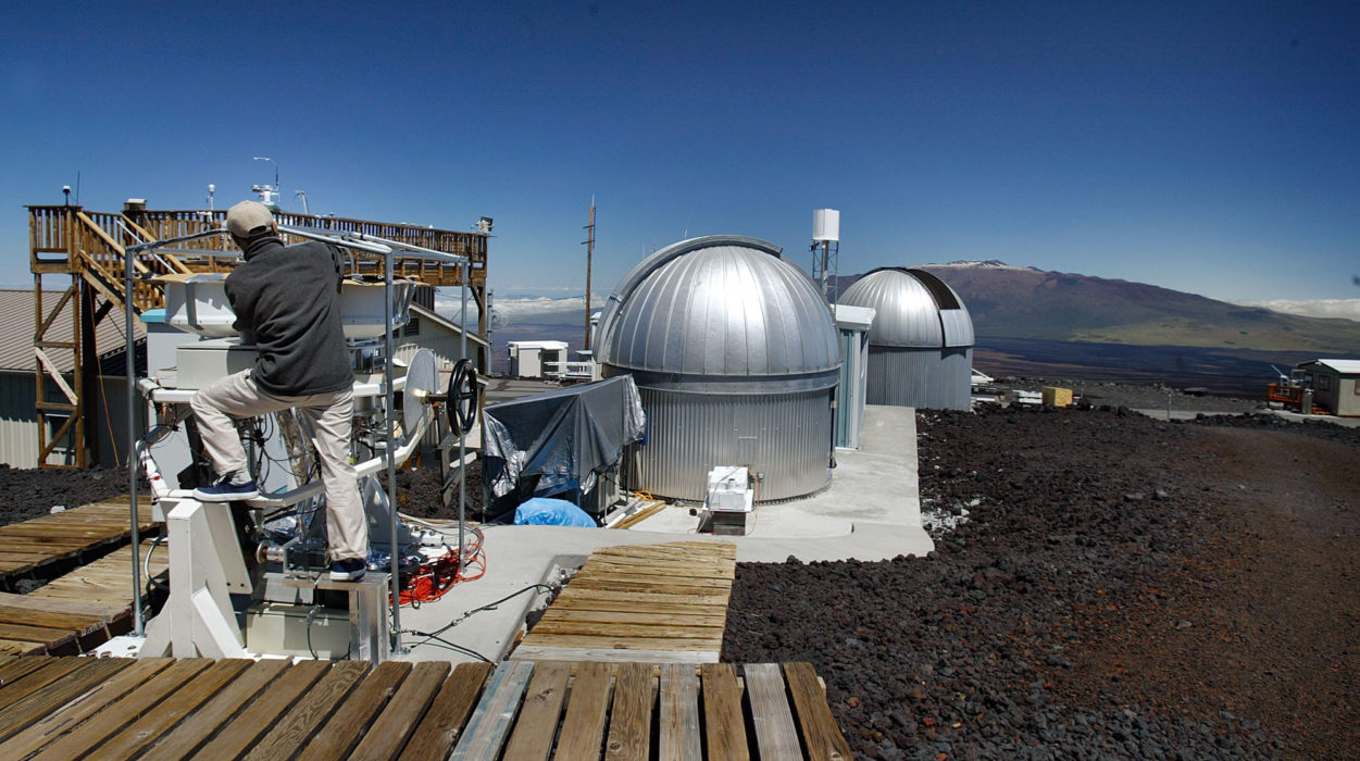 Vid mätstationen Mauna Loa på Hawaii har atmosfärens koldioxidhalt mätts sedan 1958.