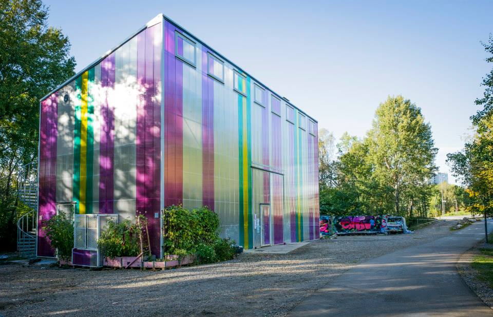 Cyklopen i Högdalen, Stockholm byggdes av föreningen Kulturkampanjen 2013.