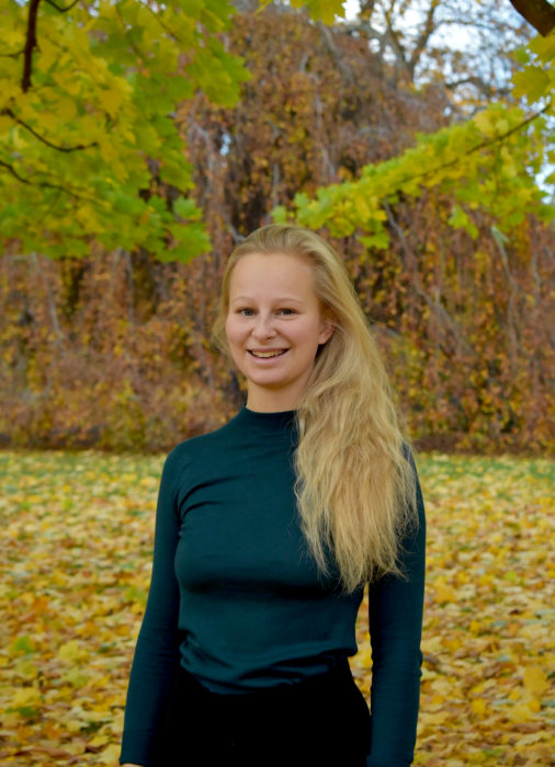 Juriststudenten Yvette Du Plessis-Sjöblom är samordnare för gruppen med juriststudenter i Auroramålet, som nu förbereder sin första talan.