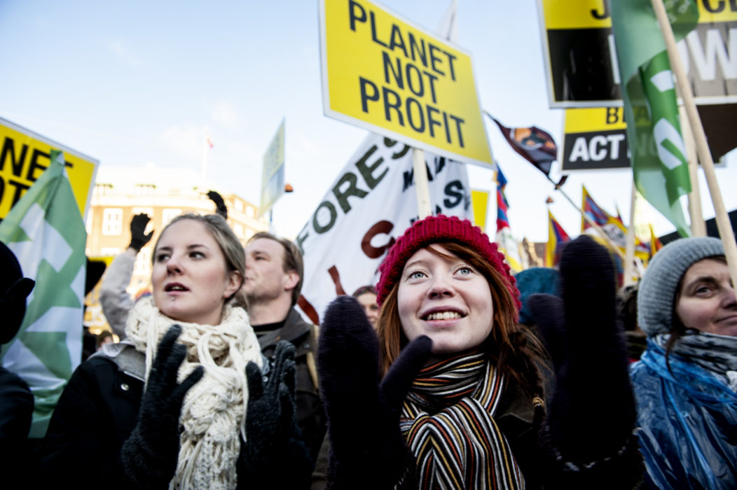 Jaana Salla från Värmdö var 18 år när hon reste till Köpenhamn för att gå klimatmarschen 2009.