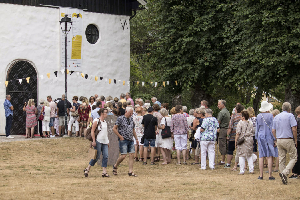 Kulturmagasinet i Åmål, en gammal ombygd kyrka, är en av de speciella miljöer som används under Bokdagar i Dalsland.
