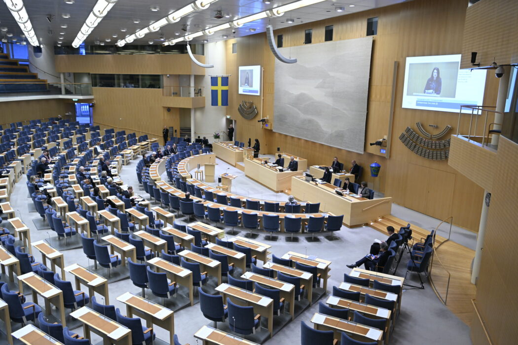 Sveriges riksdag.