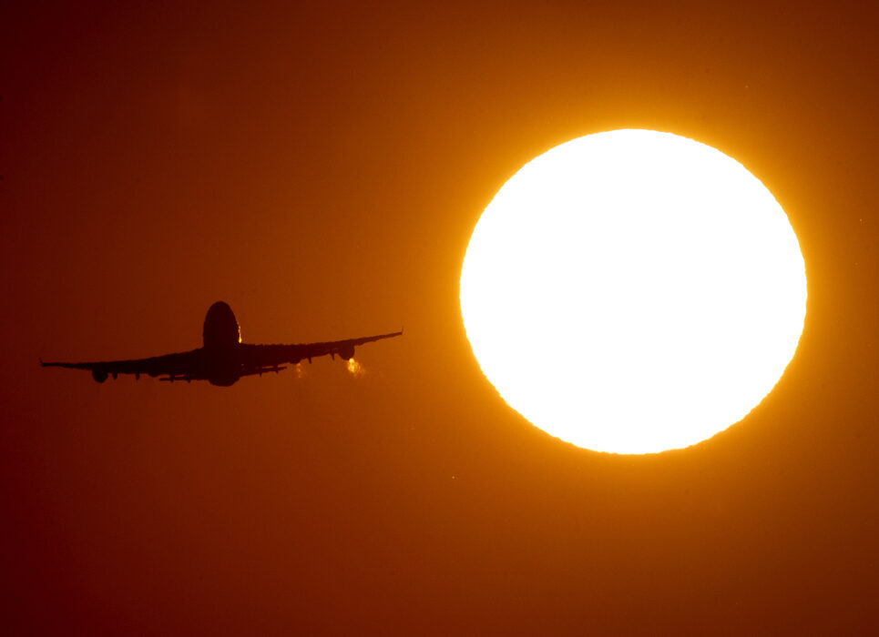 Flyg bara vart tredje år.
