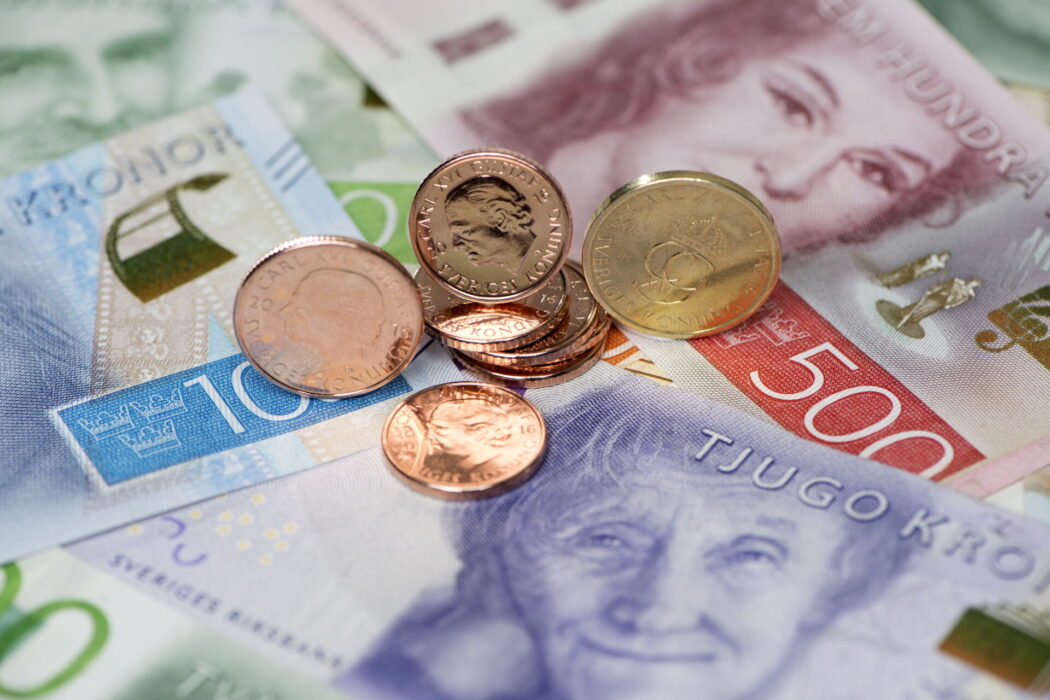Totalt samlades nära 25 miljarder kronor in genom 90-konton under 2021.