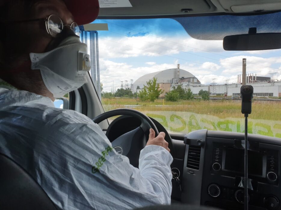 Greenpeace i Tjernobyl.