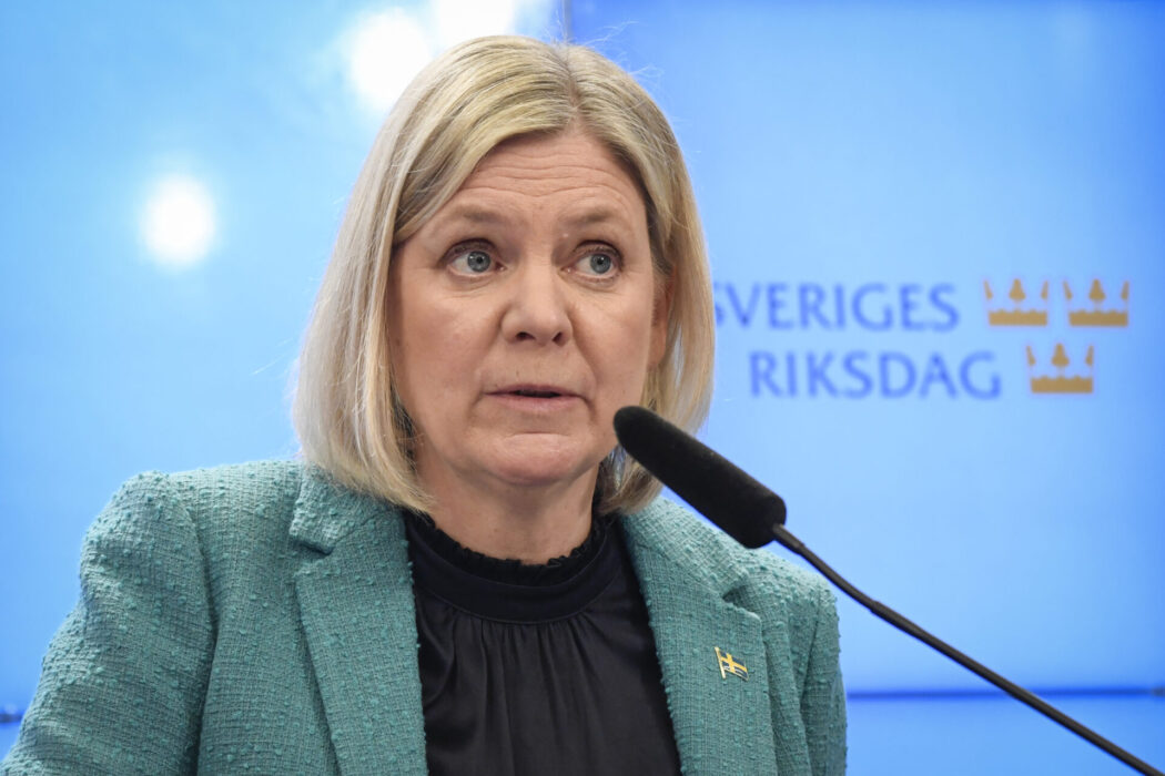 S partiledare Magdalena Andersson.