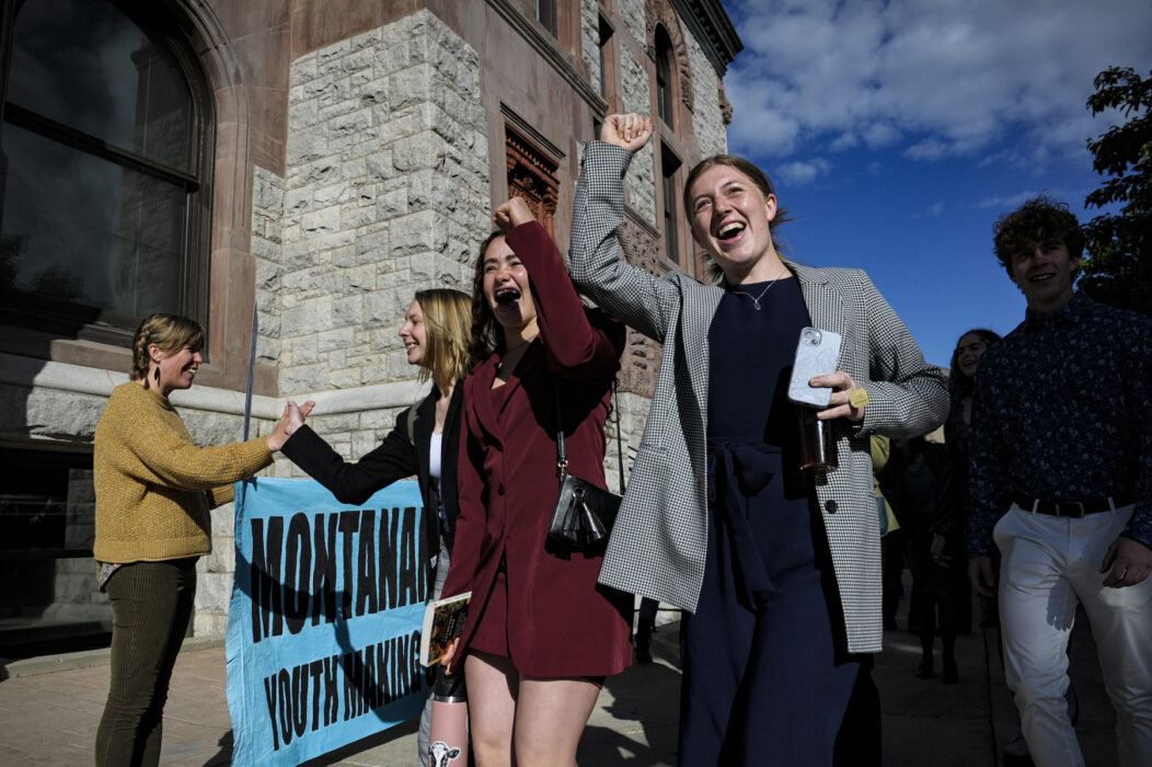 Unga stämde delstaten Montana i USA 2020 för att den bröt mot deras grundlagsskyddade rätt till en hälsosam miljö.