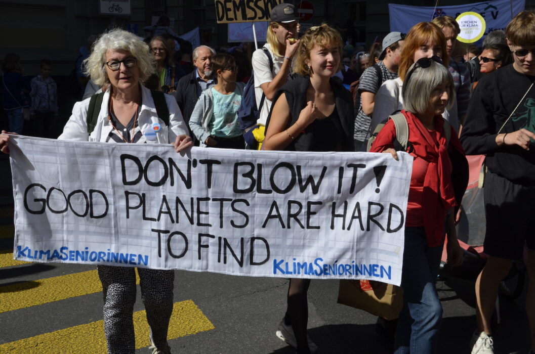 Klimaseniorinnen består i dag av 2 300 kvinnor över 63 år.