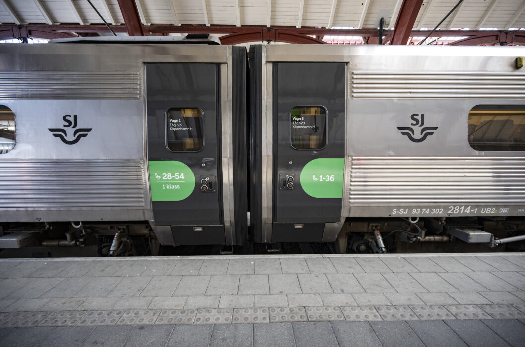 Ett X2000-tåg i Malmö.