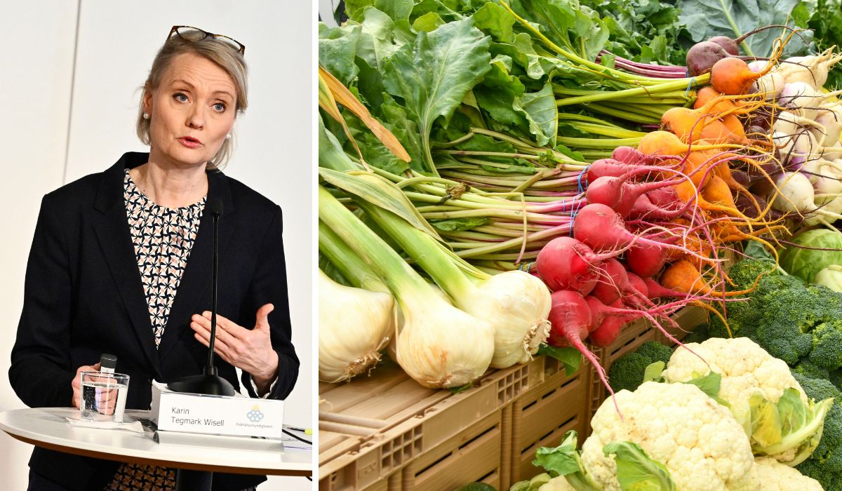 "Att äta hälsosamt går ofta hand i hand med det som är hållbart för miljön och klimatet", säger Folkhälsomyndighetens generaldirektör Karin Tegmark Wisell.