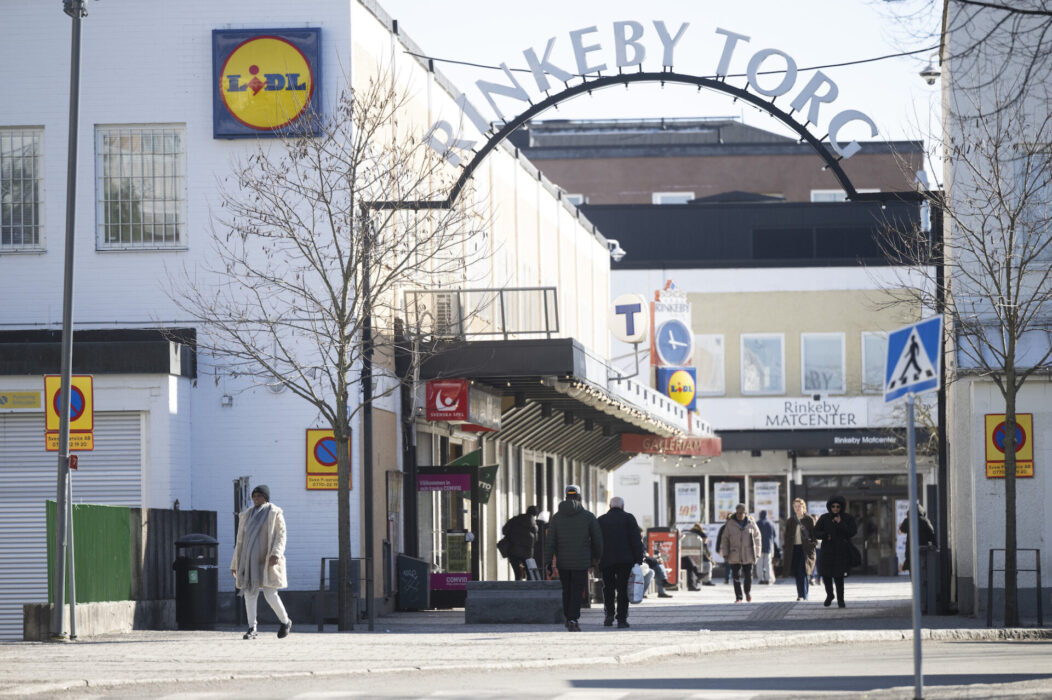 Rinkeby torg.